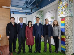 中国塑料加工工业协会朱文炜理事长莅陆海环保调研