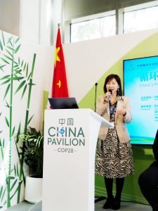 COP28联合国气候变化大会丨陆海环保亮相“中国角”边会，代表中国企业对话国际
